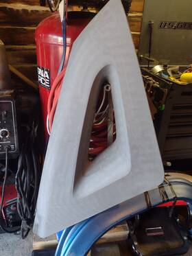 15162112 Oem 02-13 O.e.m.avalanche Escalade Rear Right Upper Bed Trim Triangle Sail Complete