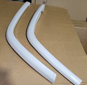 1wd06jwdab Oem 14-21 For Jeep Grand Cherokee Pair Of Lh&rh Rear Wheel Flare Molding Jwd