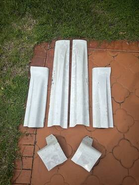 Dk62-21065-b Oem Range Rover Sport L494 Lower Door Molding Trim All 6 Pieces 2014 - 2022