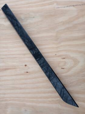 Dp53-f25335-aew Oem 2013-2020 Lincoln Mkz Rear Left Driver Side Door Lower Molding Black Tuxedo