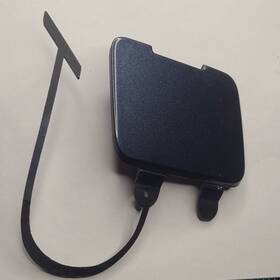 08693766 Oem Volvo 2005-2009 S60 S 60 Rear Bumper Tow Hook Cap Access Cover Gray 8693766