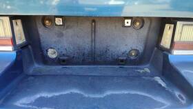 10124772 Oldsmobile 88-97 Cutlass Cierra License Plate Trim Surround Panel Tail Trunk Finish Blue