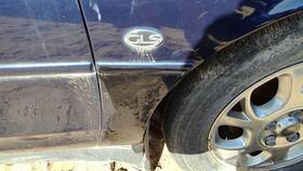Oldsmobile 10290537 98-02 Intrigue Passenger Right Moulding From Fender Oem Trim Blue 28u