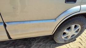 15007433 Oldsmobile 98-01 Bravada Driver Left Rear Moulding From Door Back Trim Strip Pewter 11u