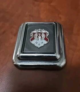 20524502 Oldsmobile 20459433 Used 1980s Trunk Lock Cover Emblem Flip Lid Deck Gm