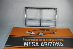 554874 Oldsmobile 1978 98 Regency Oem Rh Chrome Headlight Bezel #554874