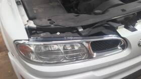 630-00323r Oldsmobile Surrounding Trim Passenger Right Headlight Door/cover Fits 02-04 Bravada 1886309