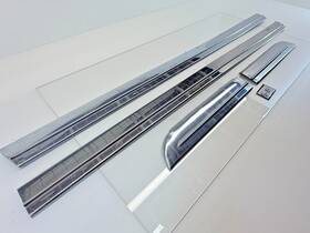 8231-556495 Oldsmobile Vintage Oem Gm 1949 Model 76 / 88 Fender And Rocker Molding Set S81