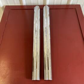 4555625 Oldsmobile 98 4-door Models 1948 1949 Oldsmoble Rear Moulding Pair For