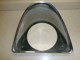 6480618 Packard 1955 Left Hand Headlamp Bezel With Trim Panel Oem