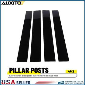 Bzt-ram-19-25-4b Pillar Covers For Dodge Ram 1500 2019 2020 2021 2022 2023 2024 2025 4pcs Post