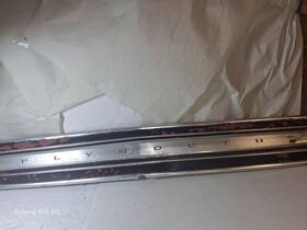 2842872 Plymouth 1968 Road Runner Rear Deck Lid Finish Trim Panel