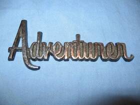 2911880 Plymouth 2911890 Nice Dodge Adventurer Emblem Part # 31025 Van Pickup Ramgharger Duster
