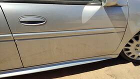 10338588 Pontiac 04-08 Grand Prix Passenger Right Front Moulding From Door Trim Strip Silver 12u