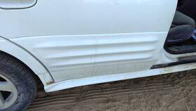 12365276 Pontiac 00 Grand Am Passenger Right Rear Moulding From Door Back Trim White 16u