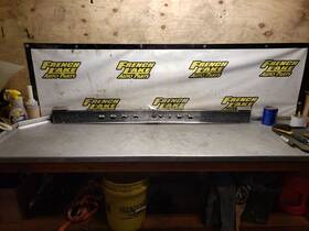 195.gm2s64 Pontiac Rear Tail Finish Panel 5718114 Fits 1964 Bonneville 1168782