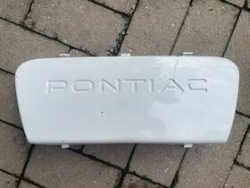 22612408 Pontiac 99-05 Grand Am White Front License Plate Filler Panel Cover