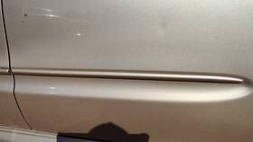 Pontiac 22615645 03-05 Grand Am Driver Left Rear Moulding From Door Back Trim 33u Champagne Beige