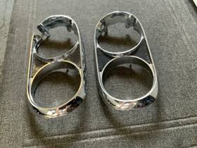 5957314 Pontiac 1965 Gto Lemans Head Light Bezels