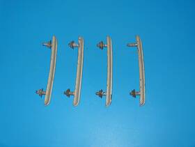 9780888 Pontiac 4 1965 Lemans Catalina Fender Bar Ornament Trim P/n