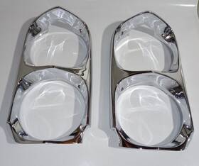 9782752 Pontiac 9782753 1966 1967 Gto Lemans Tempest Headlight Bezel Gm Lh Rh
