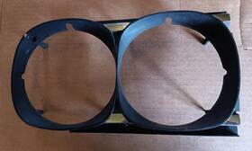 9796397 Pontiac 69 Gto Non-hideaway Rh Right Headlight Bezel Chrome Trim Door Surround Fixed