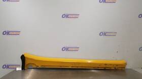189.po1x07 Porsche 07 911 997 Turbo Coupe Rocker Panel Side Skirt Right Passenger Yellow