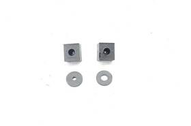 99670180101 Porsche 199.po1x04 1999-2005 911 996 Pair Of License Plate Spacers