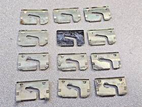 477853659b Porsche Lot Of 12 Nice Used Original 924 924s 944 Windshield Trim Fasteners