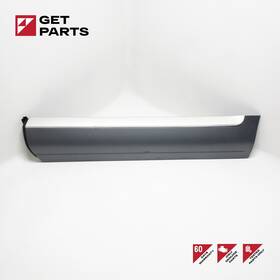 7l5839787 Porsche 03-10 Cayenne Rear Left Door Trim Panel Molding Oem