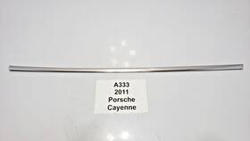 7p0.853.908 Porsche 11-18 Oem Cayenne 958 Rear Right Passenger Exterior Door Molding Trim