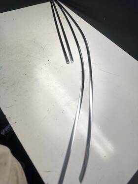 7p0853985 Porsche 2011-2018 Cayenne Turbo All 4 Upper Door Trim Molding Oem