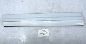 7p5837787 Porsche 11-18 Oem Cayenne Turbo 958 Front Left Driver Side Door Molding White