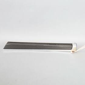 Porsche 7p5867419f 2011-2018 Cayenne Left Rear Door Panel Trim Molding Carbon Fiber Oem