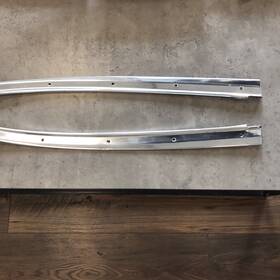 90154309320 Porsche Used Original 911 912 Left &right Rear Quarter Window Lower Chrome Trim