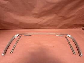 91455910310 Porsche 914 Rear Window Molding Trim Set Oem 12k Miles