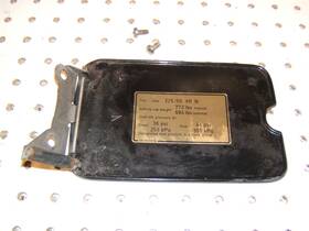 928.006.509.02 Porsche Genuine 1986 928s Fuel-gas Black Metal Oem 1 Door With Hinge And Screws