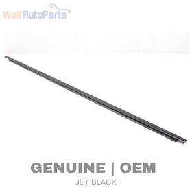 95855947511 Porsche 11-14 Cayenne Gts 92a - Front Left Exterior Door Window Slot Seal / Trim