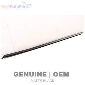 95b837475b Porsche 2015-2018 Macan - Front Left Door Window Slot Seal / Trim Outer