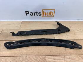 982854943 Porsche 2018 718 Cayman S Oem Left Driver Side Sideskirt Mount Set #8282