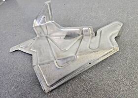 98633109800 Porsche Very Nice Used Genuine 986 Boxster Rear Underbody Aluminum Shield
