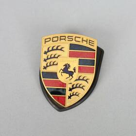 99655921101-23155 Porsche 911 996 Boxster Cayman Cayenne Hood Crest Emblem Badge
