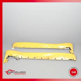 99655998102 Porsche 99-05 996 911 Carrera Aero Gt3 Side Skirt Rocker Panel Set Yellow Oem