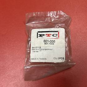 801-056 Ptc Gm Style Chrysler 5/16 Inch Retainer Clips Pack Of 5