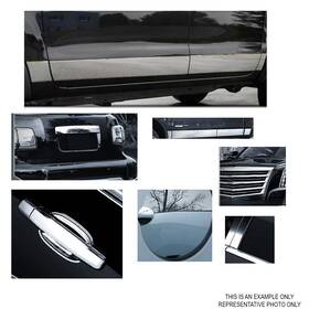 Quality Automotive Accessories Th39179 99-06 Chevy Silverado 11pcs Stainless Steel Rocker Panel Trim Upperkit