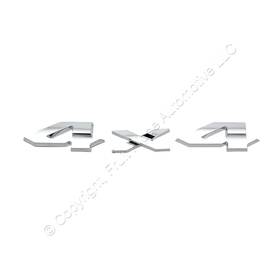 68276326ad Ram Takeoff Chrome 4x4 Nameplate Badge Emblem Tailgate For 19-22 1500