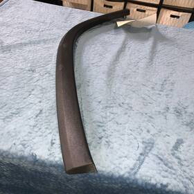 Pt00003356 Rivian 22-24 R1s Rear Left Fender Flare Quarter Arch Mud Trim Oem 162