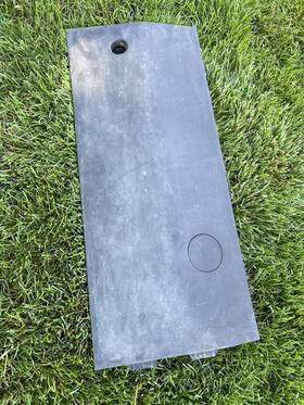 Pt00046994-e Rivian Dp507120 R1t 2022 2023 2024 2025 Rear Left Underbody Battery Cover Trim