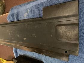 9531336 Saab 900 Black Trunk Interior Rear Panel Sedan Thru 1993 Convertible 1994