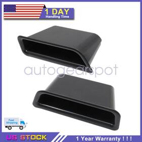K2.cwxg01.l Soillar 2pcs Inner Side Door Handle Storage Box Cover Fits Ford Mustang 2015 2016-2020